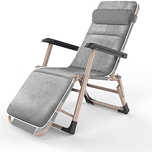 DKSNAJ Liege Klappbarer Gartenstuhl Home Lazy Lunch Chair Balkon Sofa Stuhl Lounge Chair Freizeit Einfacher Rückenlehnenstuhl (A) (B) Wisdom von DKSNAJ