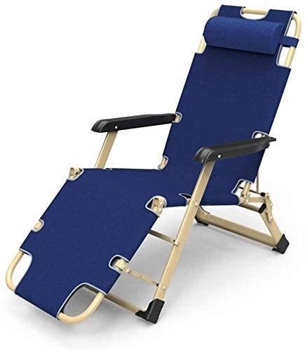 DKSNAJ Terrassen-Lounge-Stühle, klappbarer Liegestuhl, Sonnenliege, Gartenstühle, Schwerkraft-Chaiselounges, Garten-Terrassen-Liegestuhl, Klappstuhl, für den Außenbereich, Verstellbarer Liegestuhl, von DKSNAJ