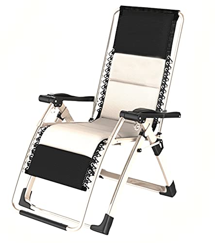 Sonnenliegen, Liegestuhl, zusammenklappbarer Liegestuhl, extrem bequemer, gepolsterter Schwerelosigkeitsstuhl, verstellbarer Liegestuhl, Entspannungserlebnis in der Schwerelosigkeit (Farbe: Stil 1, von DKSNAJ