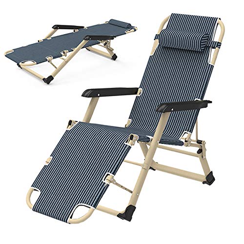 Zero Gravity Lounge Chair, Zero Gravity Chair Liegender Gartenstuhl, klappbarer Zero Gravity Lounge Chair, ergonomisches Design für Terrasse, Garten, Strand, Pool, im Freien, starker und robuster von DKSNAJ