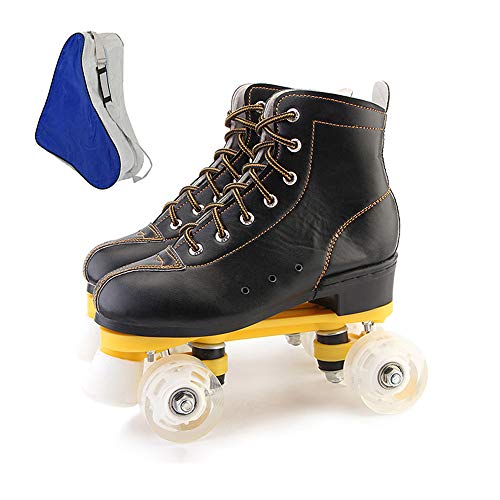 Rollschuhe, Innen- Und Außen Roller Skates, Für Mädchen/Frauen/Jungen/Männer/Kinder/Erwachsene, Bequeme Skating-Schuhe, Sicheres Rutschfestes Design, Verschiedene Größen,Schwarz,45 Rollschuhe, Innen- Und Außen Roller Skates, Für Mädchen/Frauen/Jungen/Männer/Kinder/Erwachsene, Bequeme Skating-Schuhe, Sicheres Rutschfestes Design, Verschiedene Größen,Schwarz,45 von DLLY