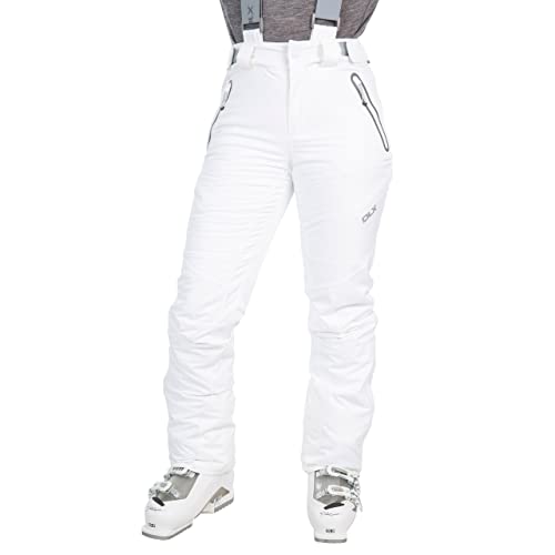 DLX Damen Marisol wasserdichte Skihose, White, L DLX Damen Marisol wasserdichte Skihose, White, L von Trespass
