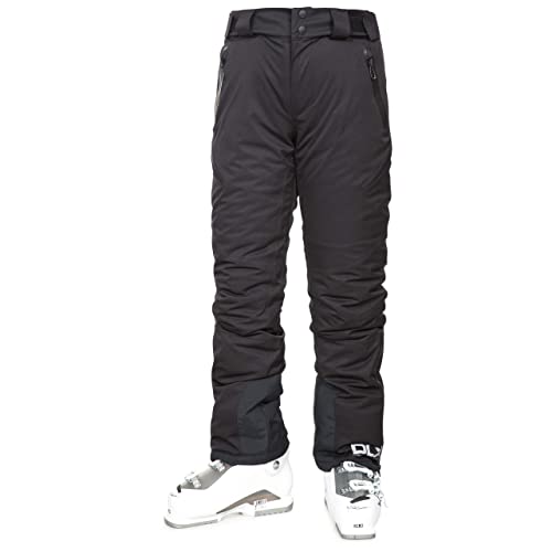 DLX Trespass Damen Marisol wasserdichte Skihose Mit Knöchelreißverschlüssen & Abnehmbaren Hosenträgern, Black, S DLX Trespass Damen Marisol wasserdichte Skihose Mit Knöchelreißverschlüssen & Abnehmbaren Hosenträgern, Black, S von DLX