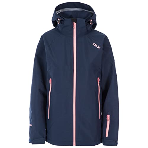 DLX Trespass Damen Warme Wasser und Winddichte Skijacke TAMMIN, Navy, S, FAJKSKTR0010_NA1S von Trespass