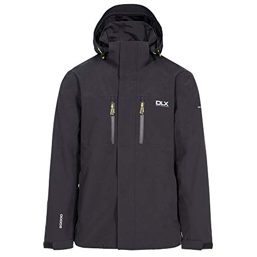 Oswalt Men's DLX High Performance Waterproof Jacket - DARK GREY XS Oswalt Men's DLX High Performance Waterproof Jacket - DARK GREY XS von DLX