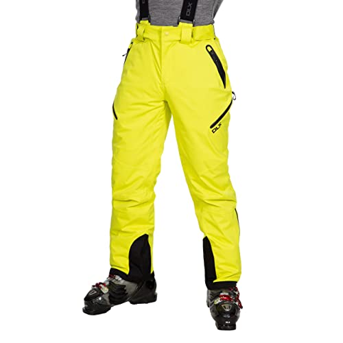 DLX Herren Kristoff wasserdichte Skihose Mit Abnehmbaren Hosenträgern, Limeade, S von Trespass