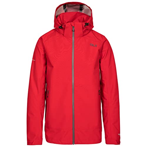 DLX Trespass Herren Wasserdichte Jacke LOZANO, red, XXS, MAJKRAO10003_REDXXS von Trespass