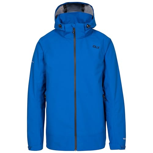 DLX Trespass Herren Wasserdichte Jacke LOZANO, blue, XL, MAJKRAO10003_BLUXL DLX Trespass Herren Wasserdichte Jacke LOZANO, blue, XL, MAJKRAO10003_BLUXL von Trespass