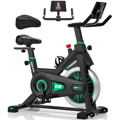 DMASUN Heimtrainer Fahrrad, Hometrainer Fahrrad mit großem Tablet-Halter und LCD-Display, Leises Ergometer Heimtrainer für Zuhause, Fahrradtrainer bis 160 kg Belastbar, Ideal für Indoor Cycling DMASUN Heimtrainer Fahrrad, Hometrainer Fahrrad mit großem Tablet-Halter und LCD-Display, Leises Ergometer Heimtrainer für Zuhause, Fahrradtrainer bis 160 kg Belastbar, Ideal für Indoor Cycling von DMASUN