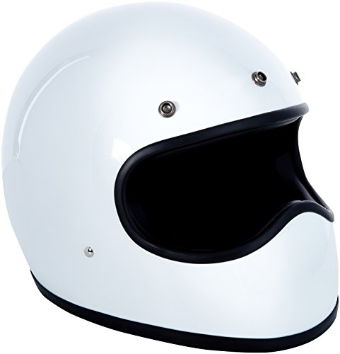 DMD Herren Racer Motorradhelm, Weiß, XS DMD Herren Racer Motorradhelm, Weiß, XS von DMD