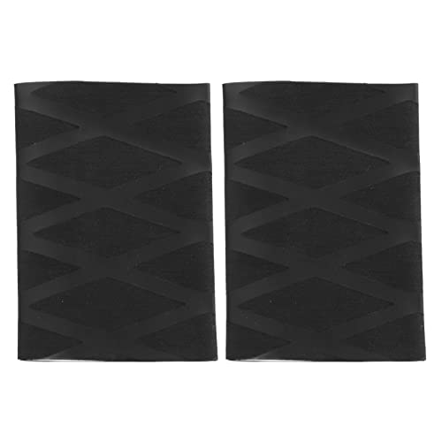 DMLENGOIN Tennisschläger Grip Tape schrumpfbarer Polyolefin -Übergreifer für horizontale Sportarten (Black) von DMLENGOIN