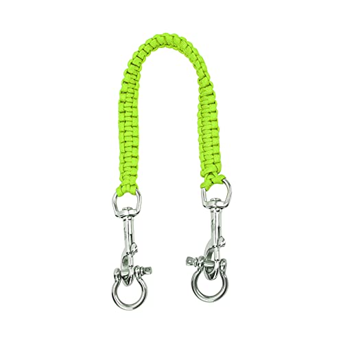 Tauchkamera-Lanyard, Korrosion, Rostbeständigkeit, 360° Flexible Rotation, Tauchzubehör (Grün) von DMLENGOIN