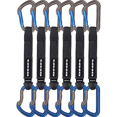 DMM Shadow Quickdraw 18 cm Titanium-Blue 6er Set DMM Shadow Quickdraw 18 cm Titanium-Blue 6er Set von DMM