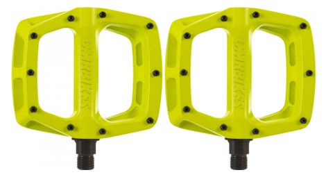 dmr paar flache pedale v8 lemon lime dmr paar flache pedale v8 lemon lime von DMR