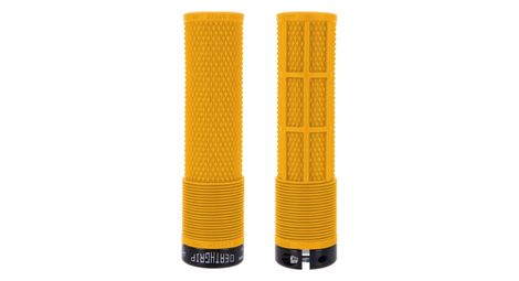 paar dmr brendog deathgrip flangeless grips gelb paar dmr brendog deathgrip flangeless grips gelb von DMR