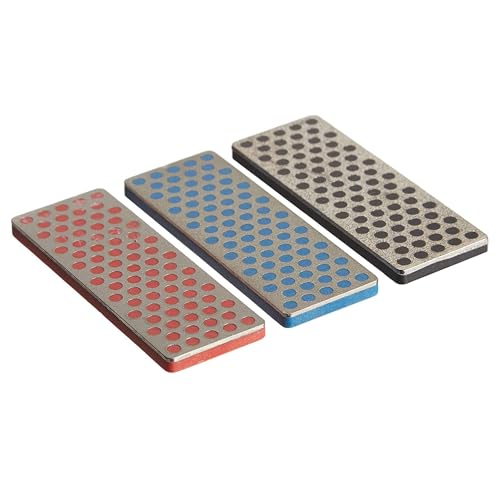 DMT Mini Diamant Ski und Snowboard Abziehstein, 70 mm, Set mit 3 Stück, WS7K DMT Mini Diamant Ski und Snowboard Abziehstein, 70 mm, Set mit 3 Stück, WS7K von DMT