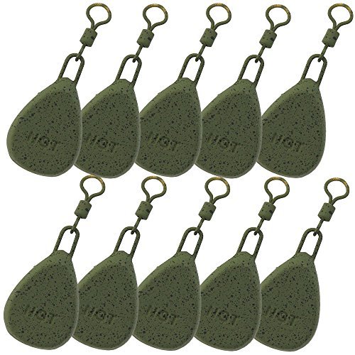DNA LEISURE 10 x flach Birne Karpfen grobfischen Angeln Gewichte 1.5oz 2oz 2.5oz Unzen 3oz & 3.5oz alle Größen NGT - 2.5oz DNA LEISURE 10 x flach Birne Karpfen grobfischen Angeln Gewichte 1.5oz 2oz 2.5oz Unzen 3oz & 3.5oz alle Größen NGT - 2.5oz von DNA Leisure