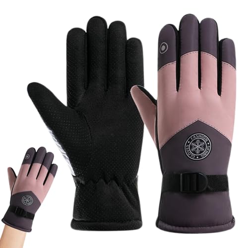 DNCG Winterhandschuhe, warme Handschuhe für Herren, multifunktionale Touchscreen-Schneehandschuhe – warme und wasserdichte Winterhandschuhe für Damen und Herren, zum Skifahren, Wandern, Laufen von DNCG