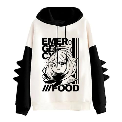 DNJKDEL Genshin Impact Anime Print Reißverschluss Hoodies Männer Frauen Harajuku Mode Langarm Plus Größe Reißverschluss Jacke Mantel-color4||4XL von DNJKDEL