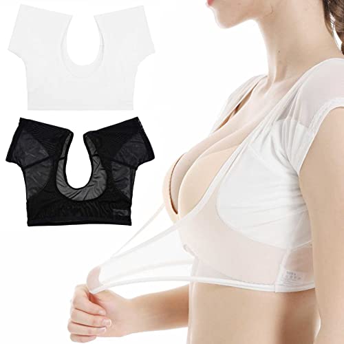 DNJKH 2 Stücke Achsel Saugfähige Schweiß Weste Atmungsaktiv Saugfähige Schweiß Pads Gegen Schweißflecken Und Geruch Atmungsaktiv Für Frauen Mädchen Unterarm Pads, 2pcs-XL DNJKH 2 Stücke Achsel Saugfähige Schweiß Weste Atmungsaktiv Saugfähige Schweiß Pads Gegen Schweißflecken Und Geruch Atmungsaktiv Für Frauen Mädchen Unterarm Pads, 2pcs-XL von DNJKH