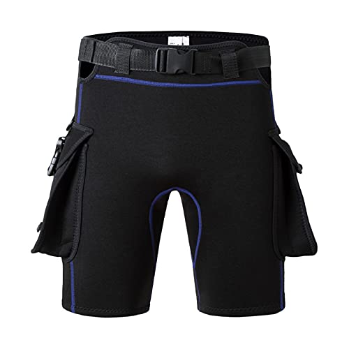 DNJKH Neoprenhose Tauchhose für Frauen Männer, Verstellbare Taille, 2 Taschen, Badehose Kurz Atmungsaktiv Wassersport Schwimmen Schnorcheln DNJKH Neoprenhose Tauchhose für Frauen Männer, Verstellbare Taille, 2 Taschen, Badehose Kurz Atmungsaktiv Wassersport Schwimmen Schnorcheln von DNJKH