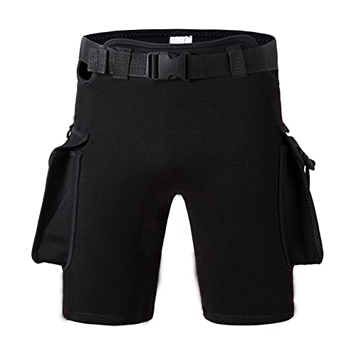 DNJKH Neoprenhose Tauchhose für Frauen Männer, Verstellbare Taille, 2 Taschen, Badehose Kurz Atmungsaktiv Wassersport Schwimmen Schnorcheln DNJKH Neoprenhose Tauchhose für Frauen Männer, Verstellbare Taille, 2 Taschen, Badehose Kurz Atmungsaktiv Wassersport Schwimmen Schnorcheln von DNJKH