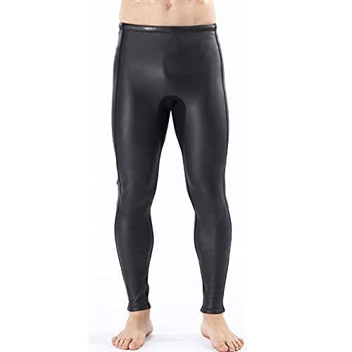 DNJKH Taucheranzug Neoprenhose Herren 2mm Neopren Schnorchel Glatt Leggings Schwimmhose für Schwimmen Surfen Kanu Tauchen von DNJKH