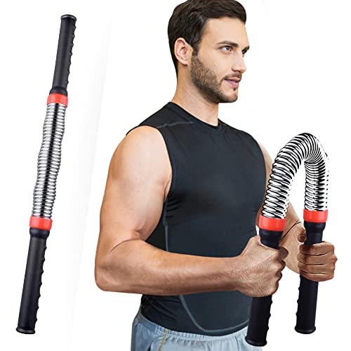 DOBEN Power Twister 3-Gewichtsmodus Biegehantel,für Arm und Unterarm,Bizeps und Brust Krafttraining-Königsfeder,Armtrainer, Expander, Spannfeder,Widerstandsfeder25Kg,35KG,45KG 3-in-1 von DOBEN