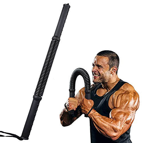 DOBEN Verstellbarer 3-Gewichtsmodus Biegehantel,Power Twister für Arm und Unterarm,Bizeps und Brust Krafttraining-Königsfeder,Armtrainer, Expander, Spannfeder,Widerstandsfeder20Kg,30KG,40KG 3-in-1 von DOBEN