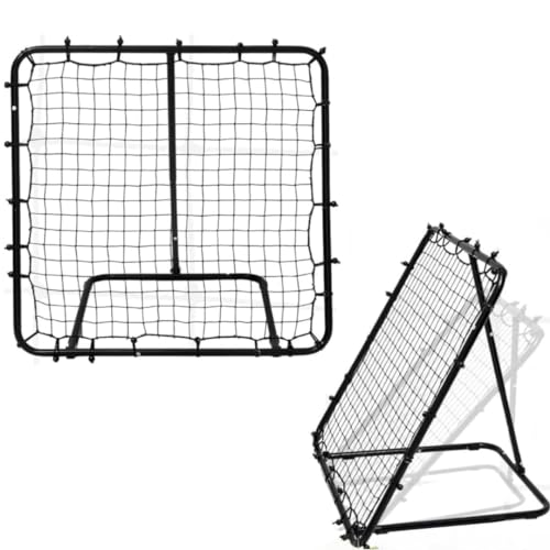 Dr. Sport Rebounder für Fußball - 120x120 cm - Verstellbar und Faltbar - Rebounder für Volleybal, Handball und Basketball, Sport von DOCTOR SPORT