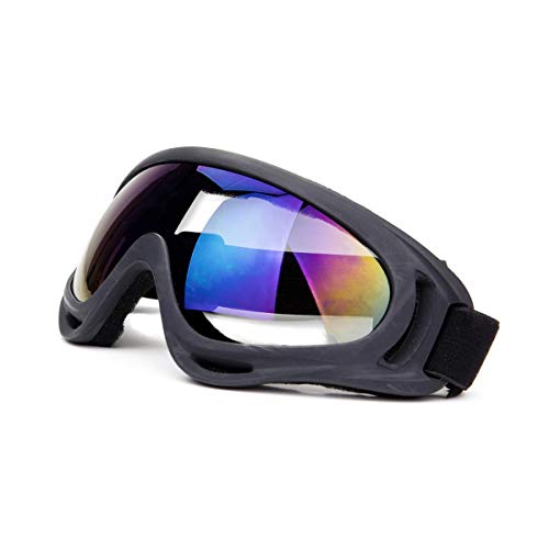 DODOING-DE Skibrille für Männer und Frauen Winter Sport Schutzbrille Motorradbrillen für Motocross/Skifahren/Radfahren/Snowboarden/Snowmobile UV400 Schutz & Anti-Beschlag Wandern Augenschutz Brille von DODOING