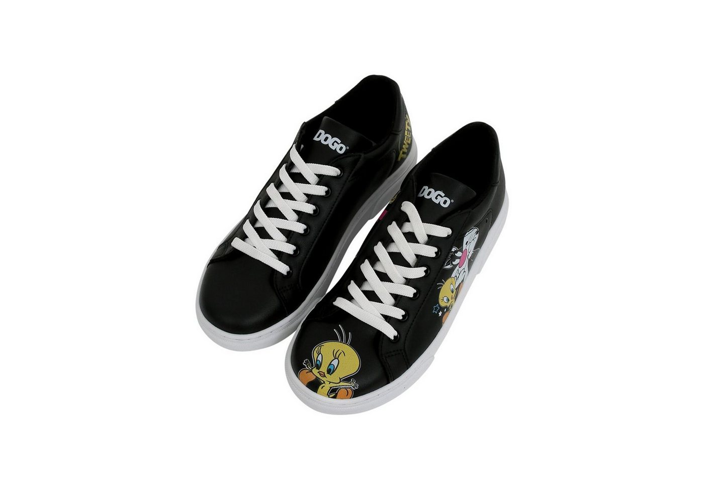 DOGO Damen Ace Sneakers Best Of Tweety And Sylvester Vegan Damen Snea Sneaker Vegan DOGO Damen Ace Sneakers Best Of Tweety And Sylvester Vegan Damen Snea Sneaker Vegan von DOGO
