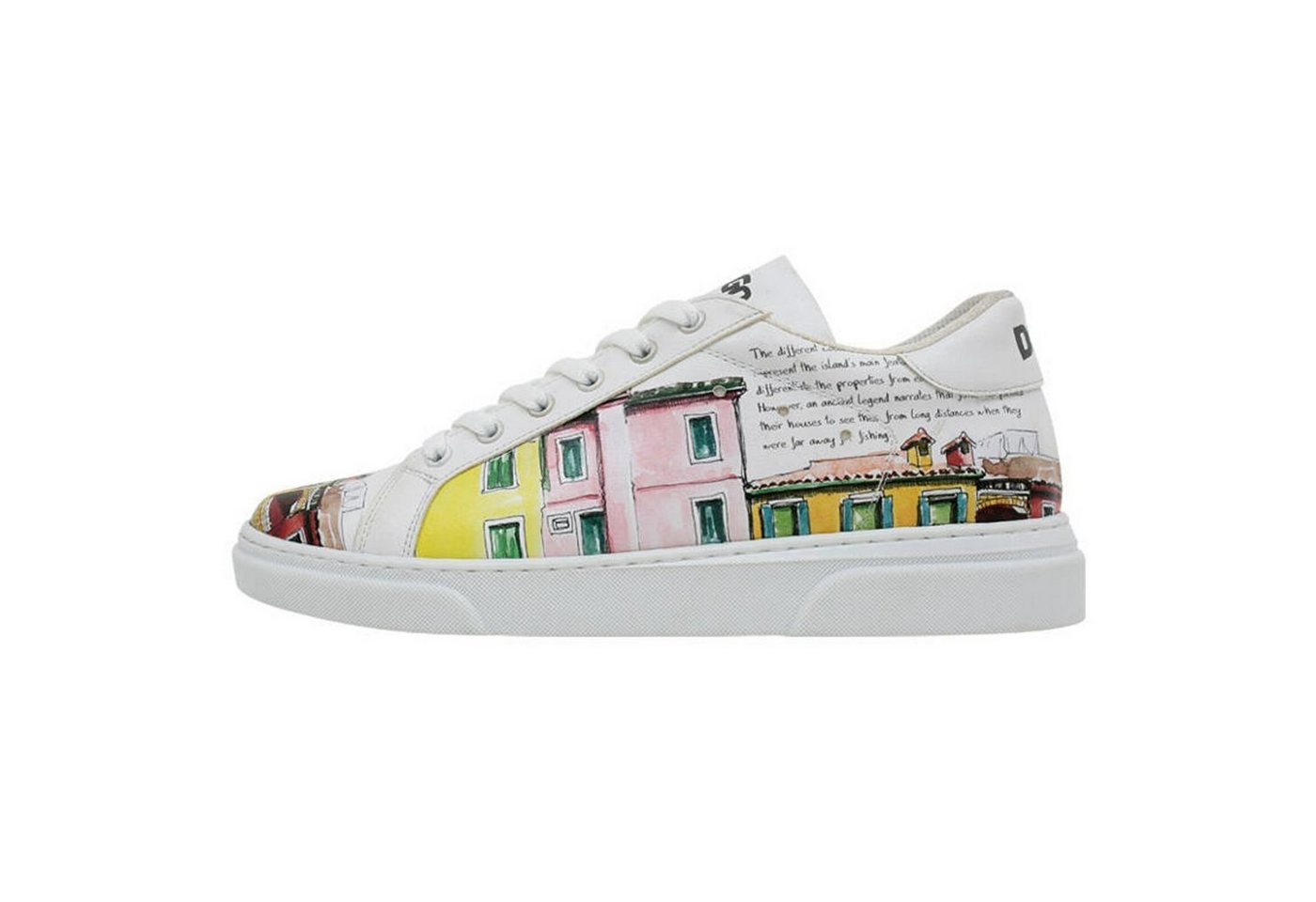 DOGO Damen Ace Sneakers Burano Island Vegan Damen Sneaker / Female Sneaker Vegan DOGO Damen Ace Sneakers Burano Island Vegan Damen Sneaker / Female Sneaker Vegan von DOGO