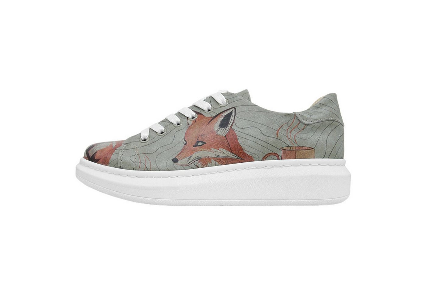DOGO Damen Myra 36 Vegan Damen Sneaker / Female Plateausneaker Vegan DOGO Damen Myra 36 Vegan Damen Sneaker / Female Plateausneaker Vegan von DOGO