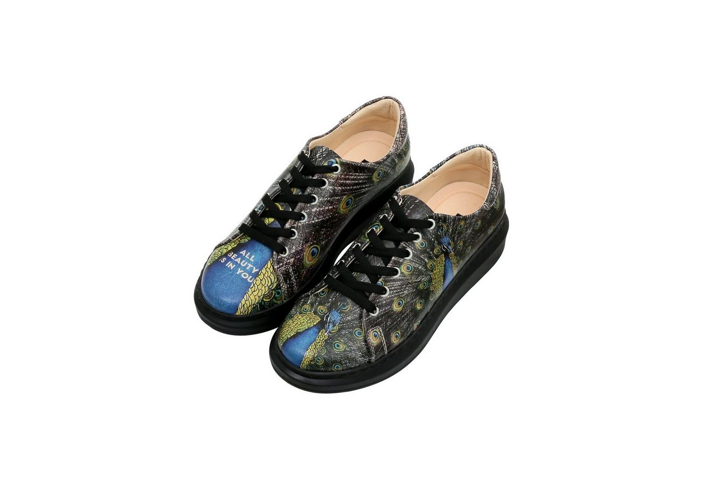 DOGO Damen Myra All Beauty Is In You Vegan Damen Sneaker / Female Plateausneaker Vegan DOGO Damen Myra All Beauty Is In You Vegan Damen Sneaker / Female Plateausneaker Vegan von DOGO