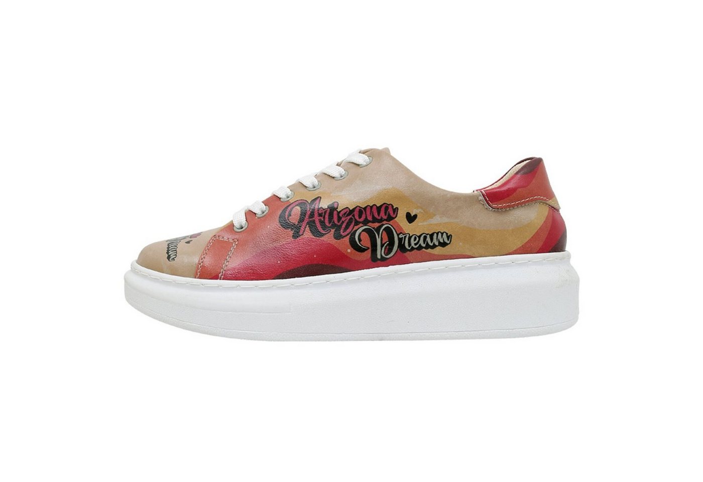 DOGO Damen Myra Arizona Dream Vegan Damen Sneaker / Female Plateausneaker Vegan DOGO Damen Myra Arizona Dream Vegan Damen Sneaker / Female Plateausneaker Vegan von DOGO