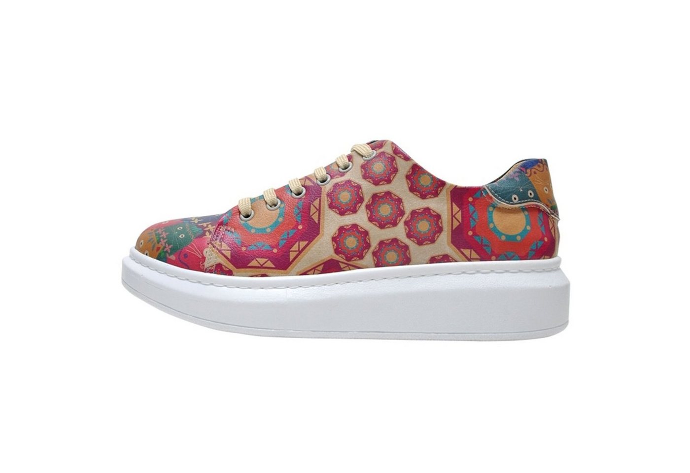 DOGO Damen Myra Mexican Vegan Damen Sneaker / Female Plateausneaker Vegan DOGO Damen Myra Mexican Vegan Damen Sneaker / Female Plateausneaker Vegan von DOGO