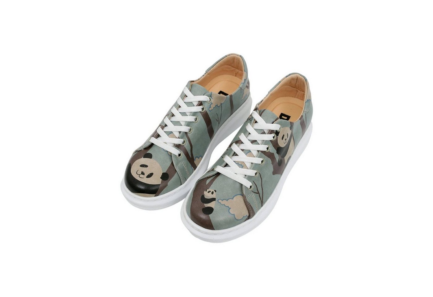 DOGO Damen Myra Panda Hug Vegan Damen Sneaker / Female Plateausneaker Vegan DOGO Damen Myra Panda Hug Vegan Damen Sneaker / Female Plateausneaker Vegan von DOGO