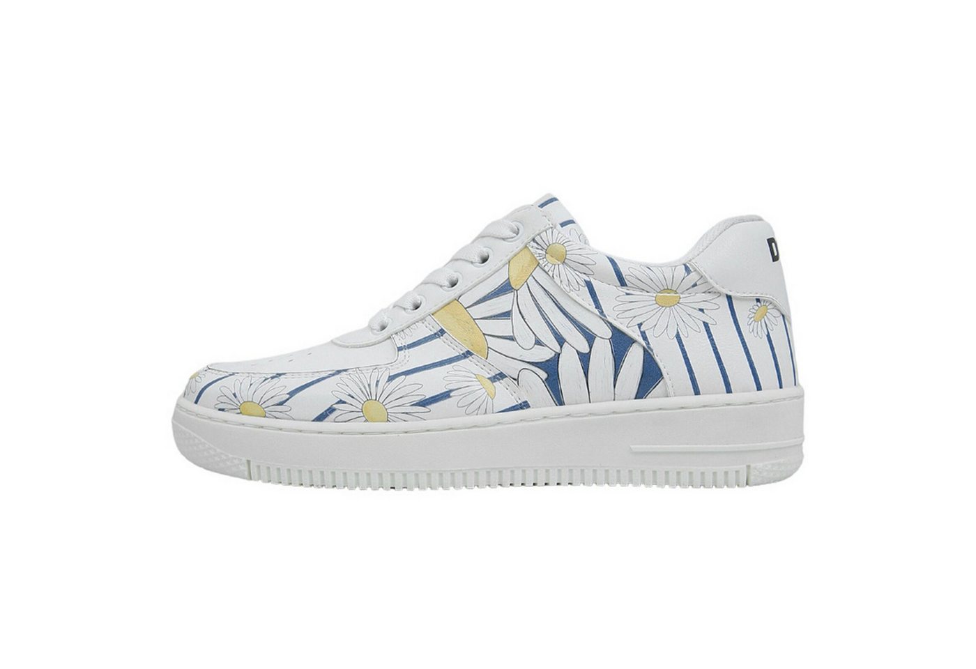 DOGO Damen Dice Sneakers Daisy Stripes Vegan Damen Sneaker / Female Sneaker Vegan DOGO Damen Dice Sneakers Daisy Stripes Vegan Damen Sneaker / Female Sneaker Vegan von DOGO