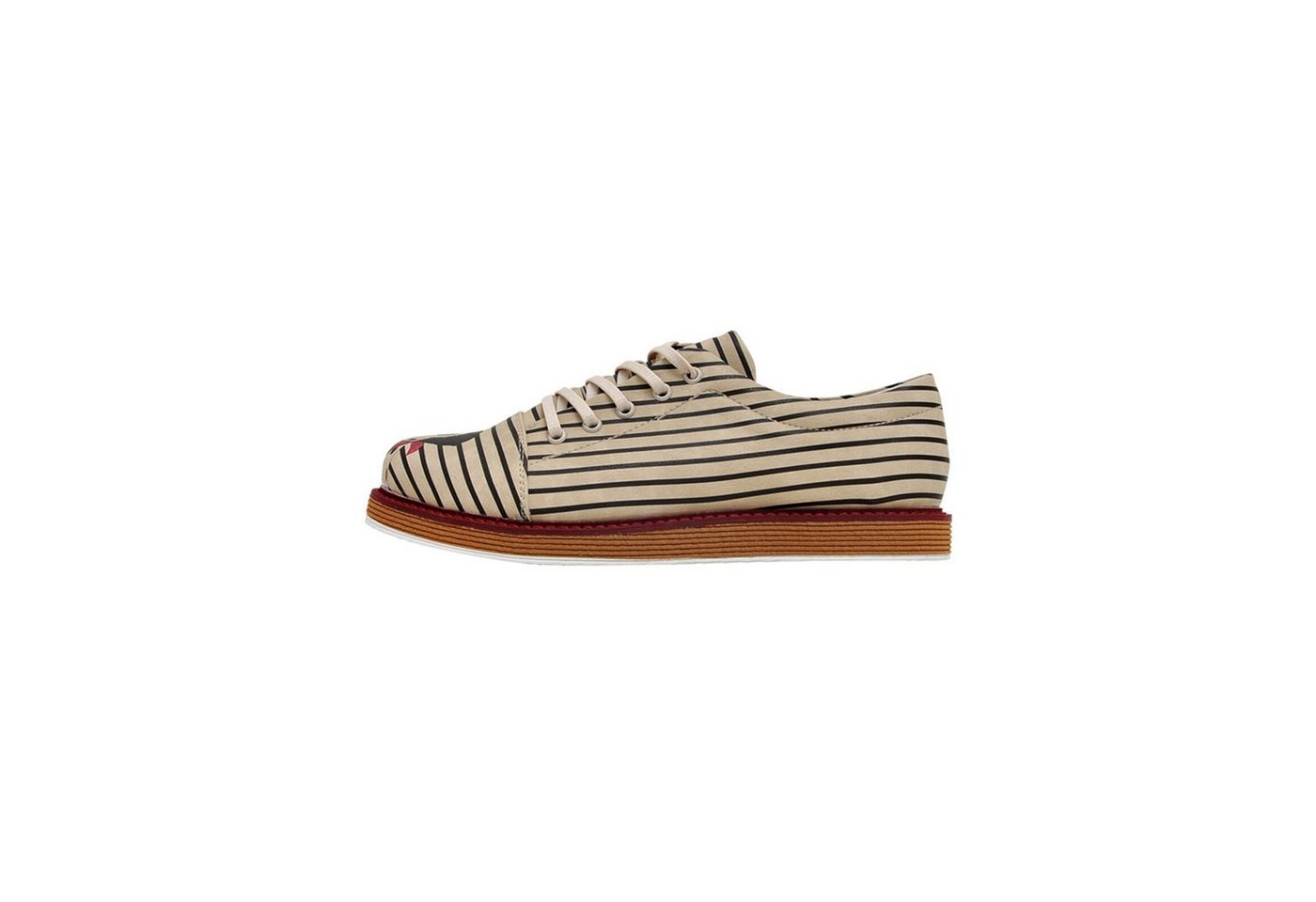 DOGO Damen Broke's Dalmatian Vegan Damen Schnürhalbschuhe / female Sneaker Vegan DOGO Damen Broke's Dalmatian Vegan Damen Schnürhalbschuhe / female Sneaker Vegan von DOGO