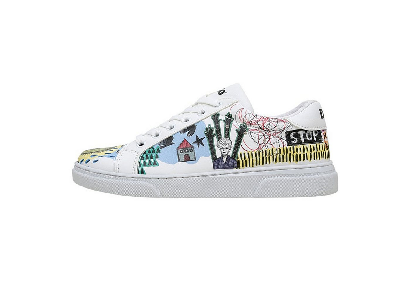 DOGO Damen Ace Sneakers I Was Here Vegan Damen Sneaker / Female Sneaker Vegan DOGO Damen Ace Sneakers I Was Here Vegan Damen Sneaker / Female Sneaker Vegan von DOGO