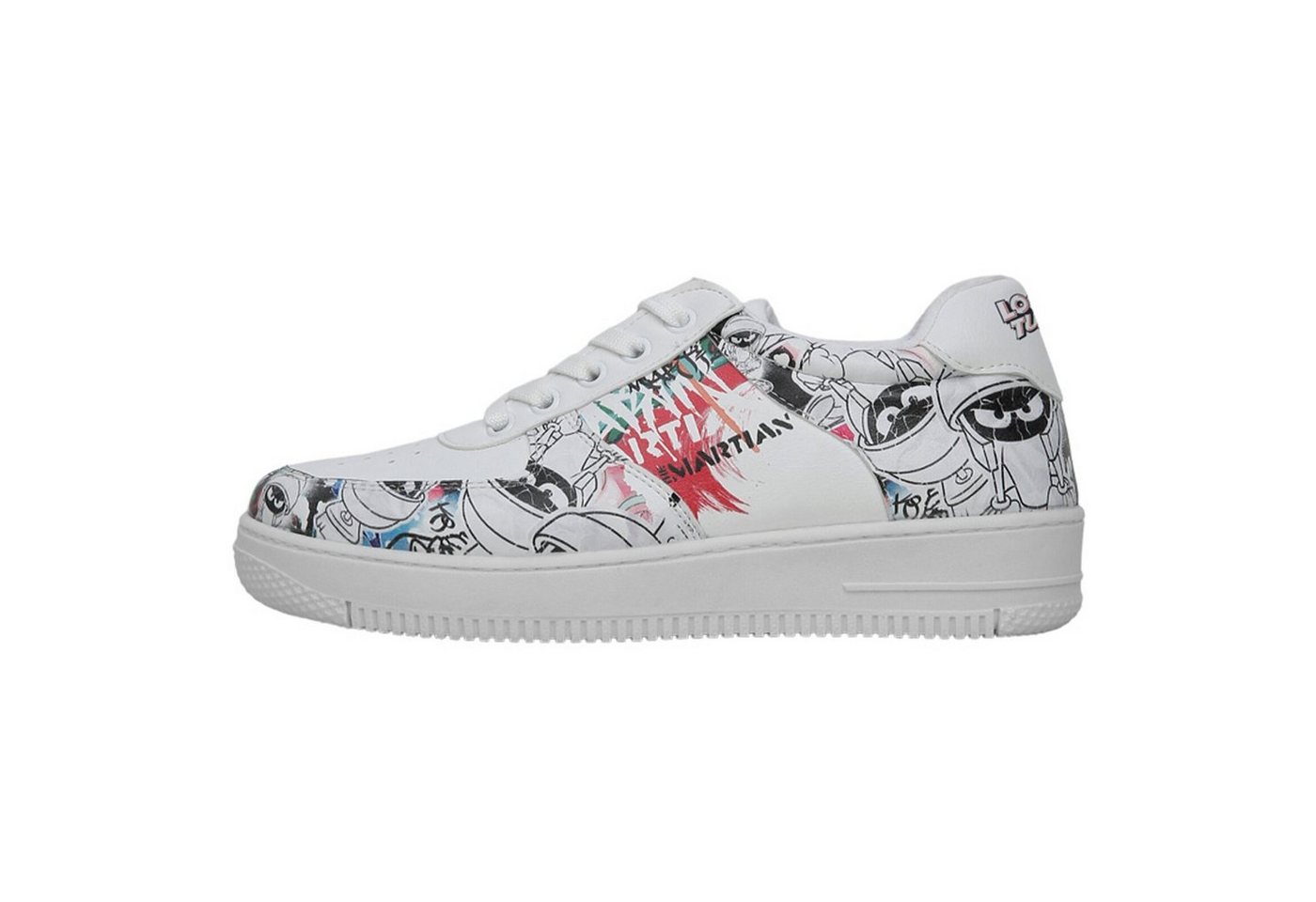 DOGO Damen Dice Wb Sneakers Marvin The Martian Stencil Vegan Damen Sn Sneaker Vegan DOGO Damen Dice Wb Sneakers Marvin The Martian Stencil Vegan Damen Sn Sneaker Vegan von DOGO