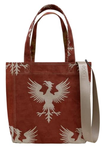 DOGO Mythical Creatures Damen-Tasche, Vegan, Orange, groß, mehrfarbig, one size, Zeitgenössisch von DOGO