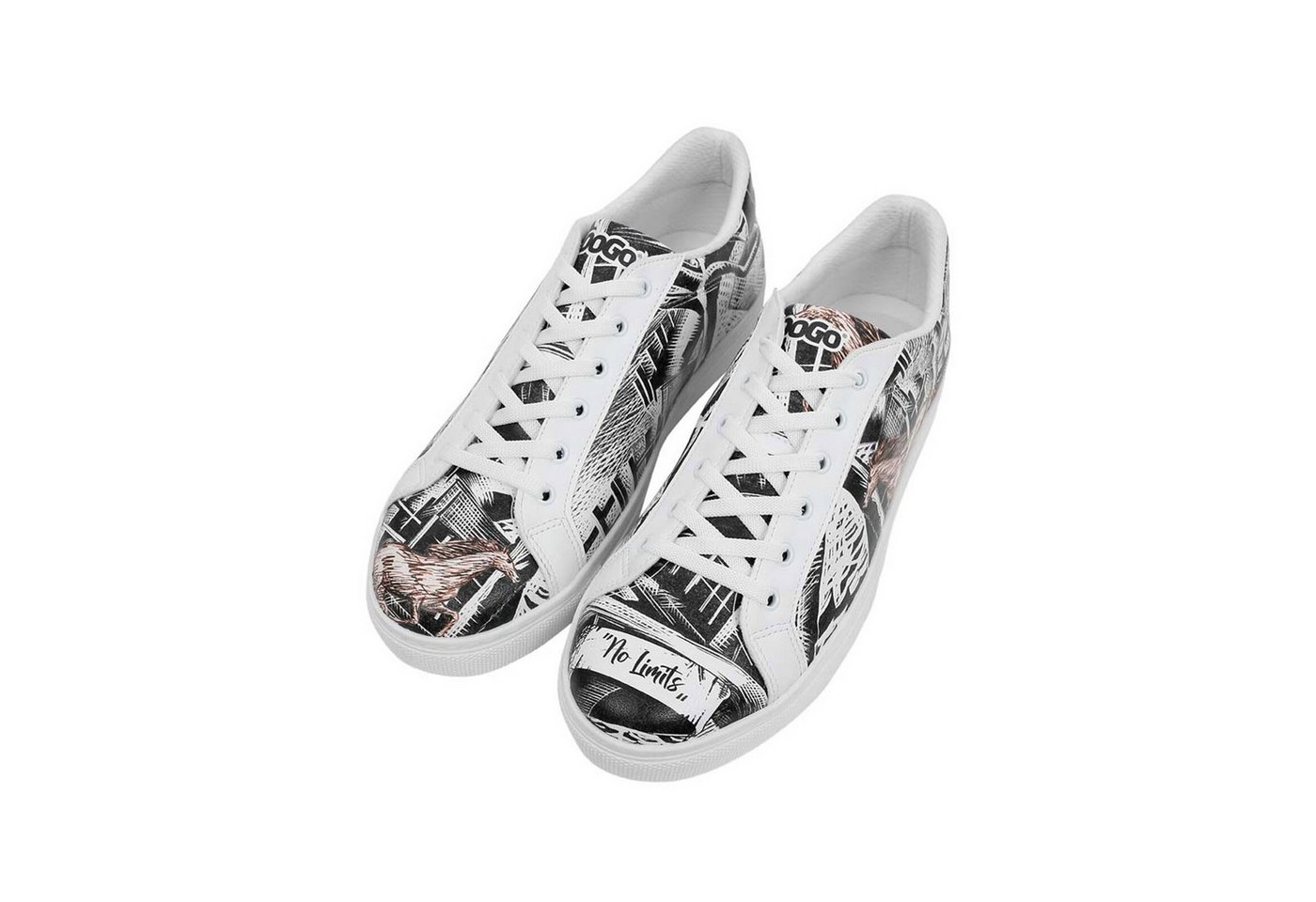 DOGO Damen Ace Sneakers No Limits Vegan Damen Sneaker / Female Sneaker Vegan DOGO Damen Ace Sneakers No Limits Vegan Damen Sneaker / Female Sneaker Vegan von DOGO