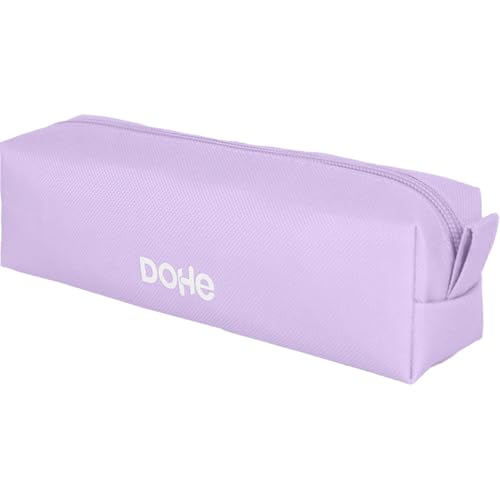 DOHE - Dreifaches Schulmäppchen - 3 Fächer, Mehrzweck-Etui, Maße 23x12x2,5 cm, Reißverschlüsse, Hergestellt aus widerstandsfähigem Polyester - Serenity DOHE - Dreifaches Schulmäppchen - 3 Fächer, Mehrzweck-Etui, Maße 23x12x2,5 cm, Reißverschlüsse, Hergestellt aus widerstandsfähigem Polyester - Serenity von DOHE