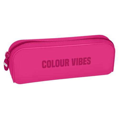 DOHE - Einfaches Silikon-Schlamperetui - 1 Fach mit Reißverschluss, Rechteckige Mehrzwecktasche, Weiches Gefühl, Maße 20x6x8 cm - Colour Vibes DOHE - Einfaches Silikon-Schlamperetui - 1 Fach mit Reißverschluss, Rechteckige Mehrzwecktasche, Weiches Gefühl, Maße 20x6x8 cm - Colour Vibes von DOHE