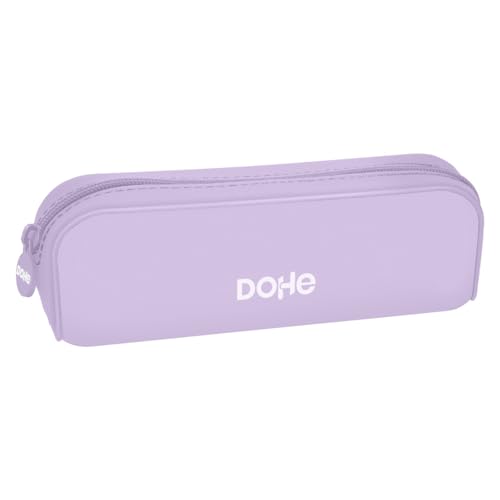 DOHE - Einfaches Silikon-Schulmäppchen - 1 Fach mit Reißverschluss, Rechteckiges Mehrzweck-Etui, Weiche Haptik, Maße 20x6x8 cm - Serenity DOHE - Einfaches Silikon-Schulmäppchen - 1 Fach mit Reißverschluss, Rechteckiges Mehrzweck-Etui, Weiche Haptik, Maße 20x6x8 cm - Serenity von DOHE