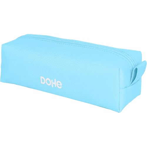 Dohe - Einfaches Schulmäppchen - 1 Fach, Rechteckiges Mehrzweck-Etui, 21x5x6 cm, Reißverschluss, Hergestellt aus widerstandsfähigem Polyester - Serenity Dohe - Einfaches Schulmäppchen - 1 Fach, Rechteckiges Mehrzweck-Etui, 21x5x6 cm, Reißverschluss, Hergestellt aus widerstandsfähigem Polyester - Serenity von DOHE