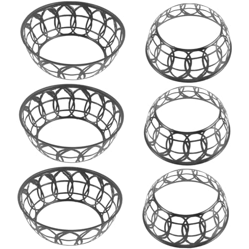 6St Hut Unterstützung Hut Bastelbedarf Hutformzubehör Hutform für Sommerhüte DIY Hut innere Unterstützung Reishutschlaufe Spitze innere Hutablage Plastikreifen selber Machen Black DOITOOL von DOITOOL