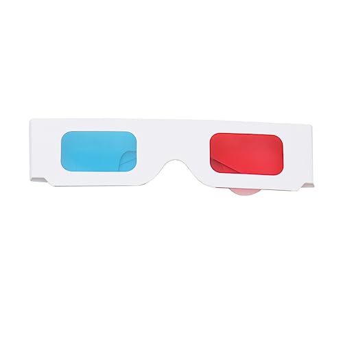 DOITOOL 10St 3D-Brille Filmbrille D-Videobrille D-Brillen sind wiederverwendbar D-Brillen-Zubehör-Set 3D-Sichtbrille Stereoskopische Brille 3D-Sonnenbrille schnapsgläser 3D-Game-Brille von DOITOOL